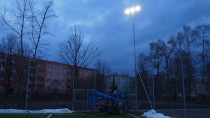 reference ZŠ Kosmonautů, osvětlení školního hřiště